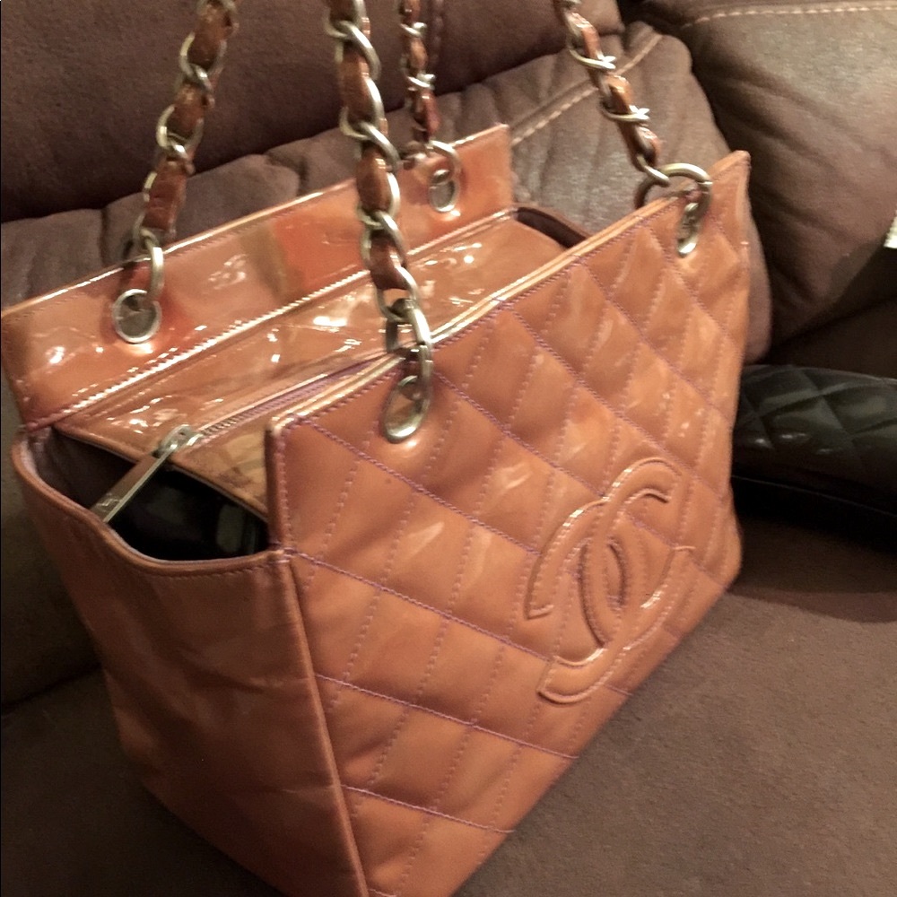 🌹💯authentic CHANEL timeless petite shopping tote - Picture 8 of 10